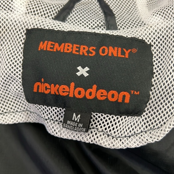 NWT Members Only X Nickelodeon SpongeBob SquarePants Jacket Size Medium - Picture 5 of 11